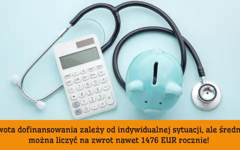 Stetoskop, kalkulator i skarbonka. Dowiedz się, jak złożyć wniosek o zorgtoeslag i otrzymać zwrot do 1476 EUR rocznie.