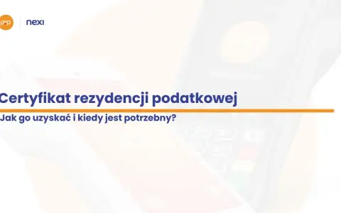 Certyfikat rezydencji podatkowej: jak go uzyskać i kiedy jest potrzebny? Grafika przedstawia terminal płatniczy Nexi.
