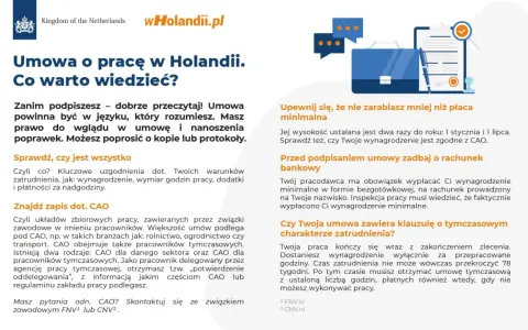Agencja pracy nie wypłaca pieniędzy w Holandii? Sprawdź umowę, wynagrodzenie i rachunek bankowy, by uniknąć problemów.