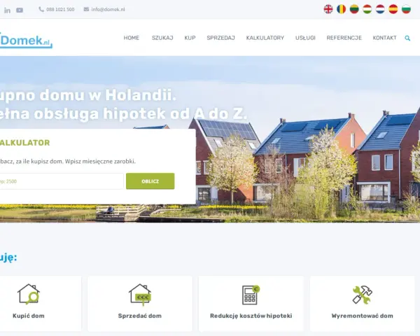 Kalkulator hipoteczny w Holandii. Sprawdź, ile możesz wydać na dom, nawet jeśli szukasz dodatkowej pracy w domu w Holandii.