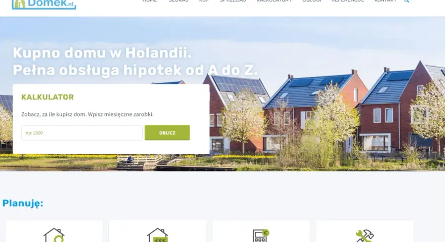 Kalkulator hipoteczny w Holandii. Sprawdź, ile możesz wydać na dom, nawet jeśli szukasz dodatkowej pracy w domu w Holandii.